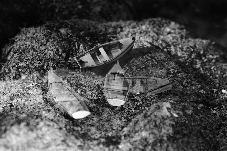 Landscape with Boats, 2004, C-print, 16 x 20 inches. 